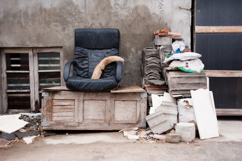 Recycling process for builders waste in Earls Court