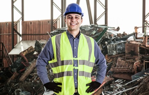 Professional waste clearance team managing debris in Earls Court